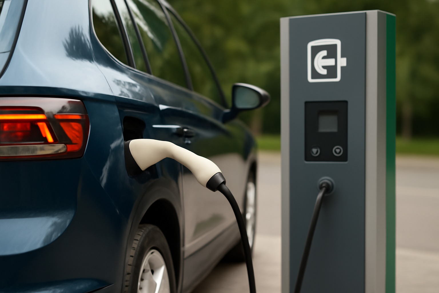 EV network map